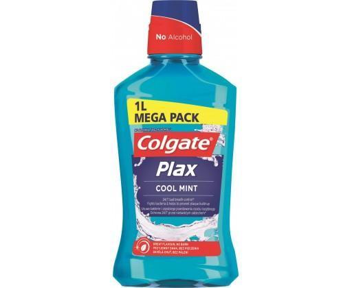 Colgate Plax Multi Protection Cool Mint ústní voda bez alkoholu 1000 ml Colgate