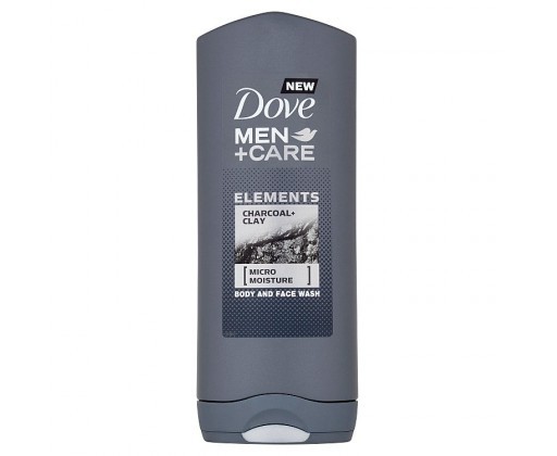 Dove Men + Care Charcoal & Clay sprchový gel 400 ml Dove