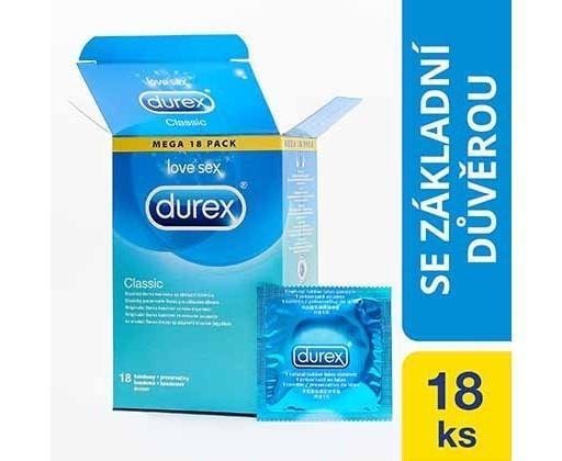 Durex Classic kondom 18 ks Durex