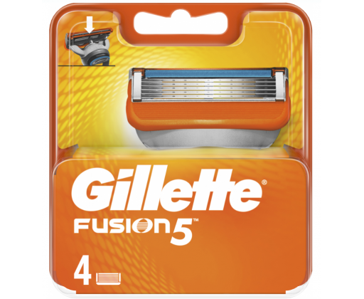 Gillette Fusion 5 náhradní hlavice  4 ks Gillette