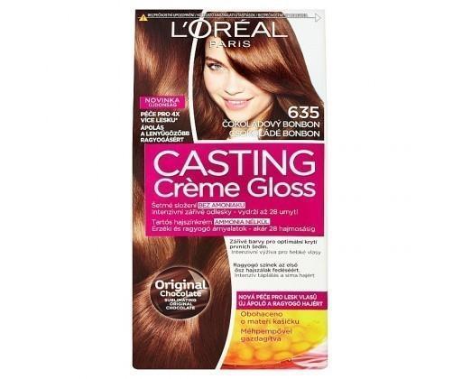 L'Oréal Paris Casting Crème Gloss barva na vlasy Čokoládový bonbon 635 L'Oréal Paris