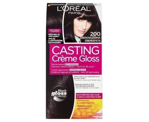 L'Oréal Paris Casting Crème Gloss  odstín ebenová černá 200 L'Oréal Paris
