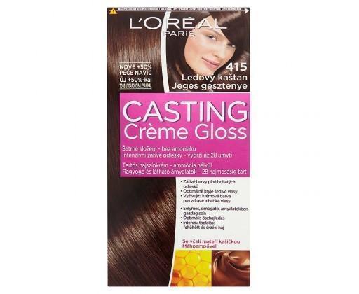 L'Oréal Paris Casting Crème Gloss permanentní barva na vlasy  415 ledový kaštan L'Oréal Paris