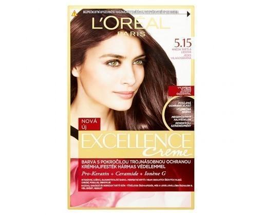 L'Oréal Paris Excellence Creme barva na vlasy 5.15 Hnědá světlá ledová L'Oréal Paris