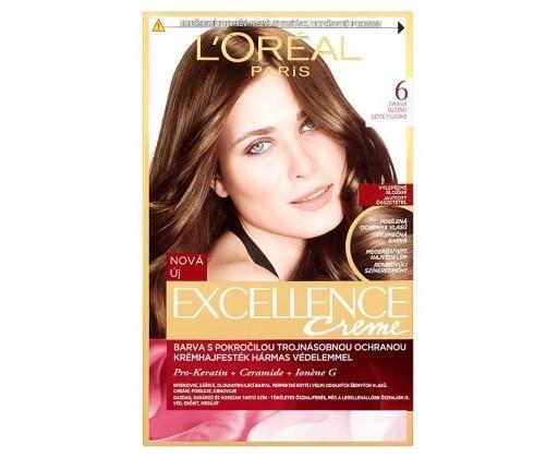 L'Oréal Paris Excellence Créme permanentní barva na vlasy 600 - tmavá blond L'Oréal Paris