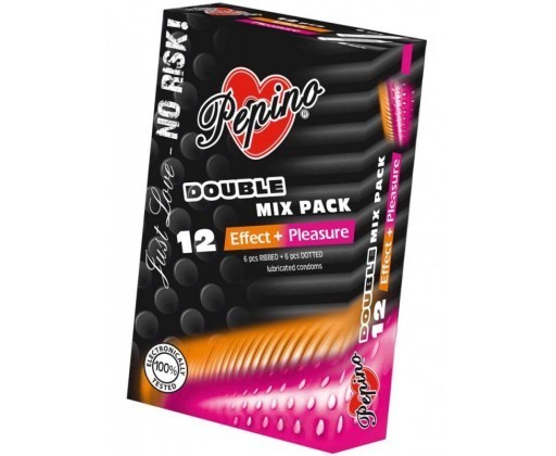 PEPINO Kondomy Double Mix  12 ks Pepino
