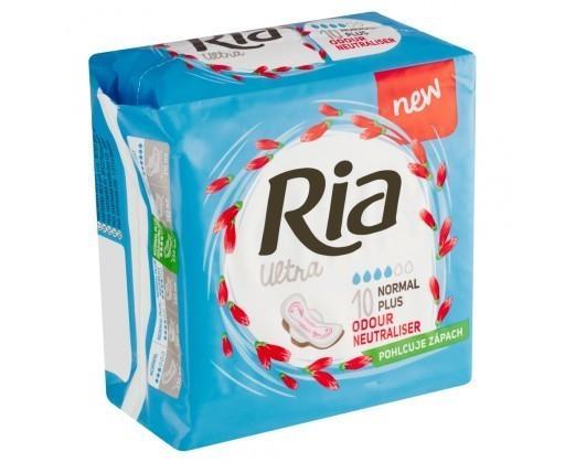 Ria Ultra Normal Plus Odour Neutraliser ultratenké hygienické vložky 10 ks Ria
