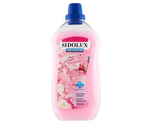 Sidolux Universal Pink Cream univerzální čistič všech omyvatelných povrchů 1 l Sidolux