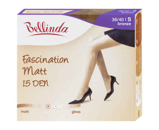 Bellinda lycrové punčochové kalhoty FASCINATION MATT 15 DEN