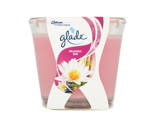 Glade Mini Relaxing Zen parfémovaná svíčka 70 g Glade