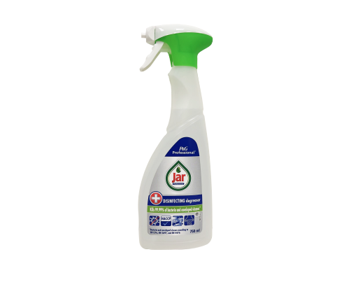 Jar 2v1 dezinfekční odmašťovací prostředek ve spreji  750 ml Jar