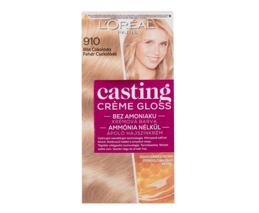 ĽORÉAL CASTING Creme Gloss barva na vlasy 910 Bílá čokoláda L'Oréal Paris