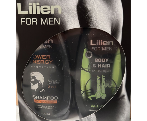 Lilien for Men vánoční kazeta All Out 2 ks Lilien