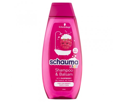 Schauma šampon a balzám Kids s extraktem z maliny 400 ml Schauma