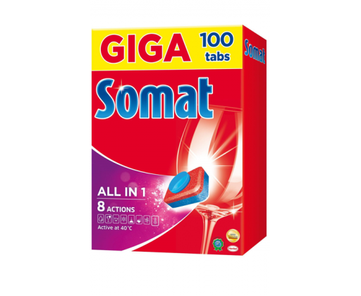 Somat All in One tablety do myčky 100 ks Somat