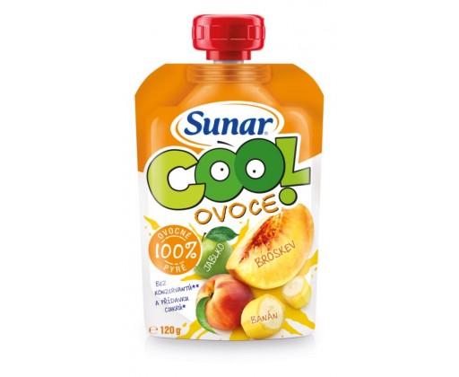 Sunar Cool ovocná kapsička broskev