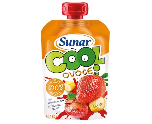 Sunar Cool ovocná kapsička jahoda