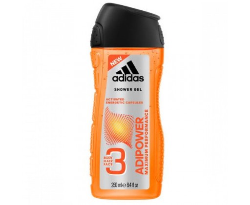 Adidas Adipower 3 v 1 sprchový gel pro muže tělo
