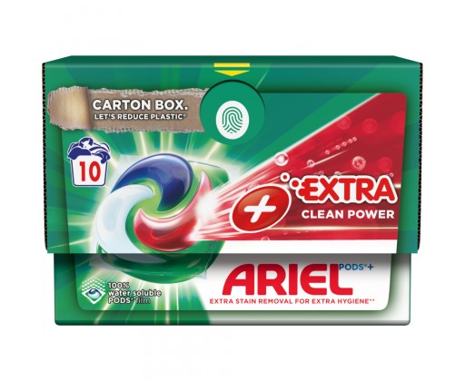 Ariel Extra Clean Plus gelové kapsle na praní 10 ks Ariel