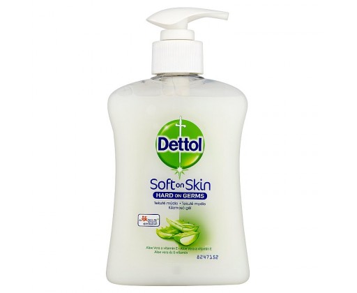 Dettol Soft on Skin tekuté antibakteriální mýdlo s aloe vera 250 ml Dettol