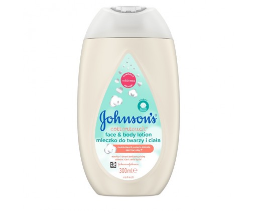 JONSON'S Cottontouch mléko na tělo a tvář 300 ml JOHNSON`S Baby
