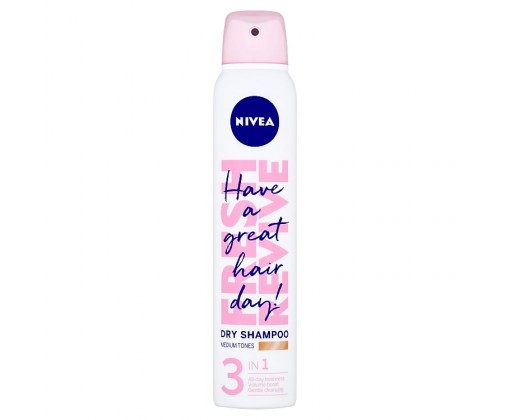 Nivea Fresh Revive suchý šampon pro světlejší tón vlasů 200 ml Nivea