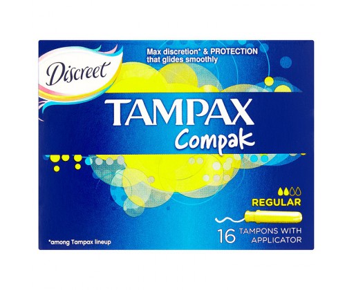 Tampax Compak Regular tampony s aplikátorem 16 ks Tampax