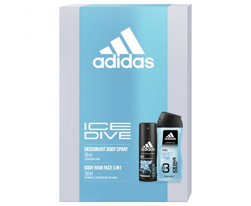 Adidas Ice Dive dárková sada pro muže 2 ks Adidas