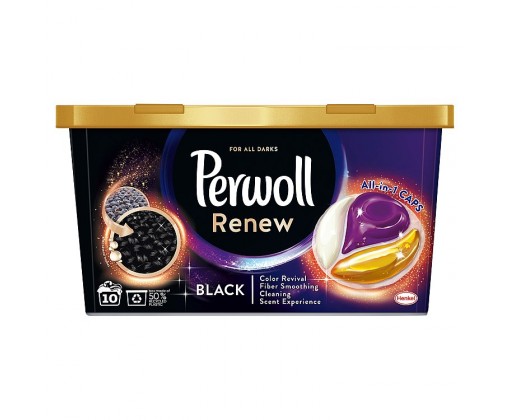 PERWOLL RENEW&CARE BLACK kapsle na praní  10 ks Perwoll
