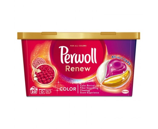 PERWOLL RENEW&CARE COLOR kapsle na praní 10 ks Perwoll