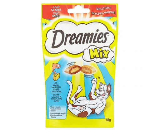DREAMIES mix losos a sýr pro kočky 60g MS DREAMIES